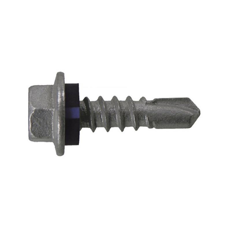 Screw Tek SDM Hex Head + Seal Class 4 14-10G x 65mm Pk 500 79017241 SDHCN14-1065