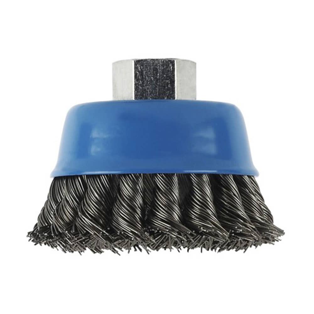 Brush Cup Wire Steel Twist Knot 1 Row 75mm x 14mm x 2.0 Flexovit 79017926 00310421418