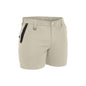 Shorts Stretch Short Cotton 280gsm Stone 82R Bisley_40115134_BSH1339_BSTNR82