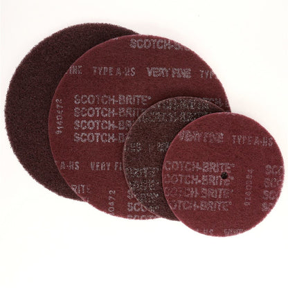 Mop Clean + Strip High Strength Maroon Medium Grade 150 x 10mm 3M_79900019_7012884254
