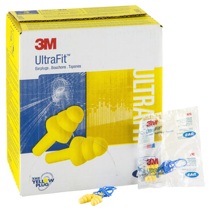 E-A-R&trade; Ultrafit Reusable Corded Earplugs Class 3 100 Pairs_79900074_7000002320