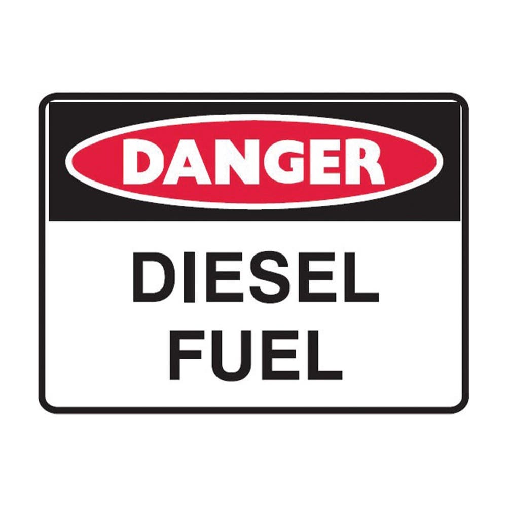 Safety Signs Danger Diesel Fuel Lbls Pk5 79901647 841453