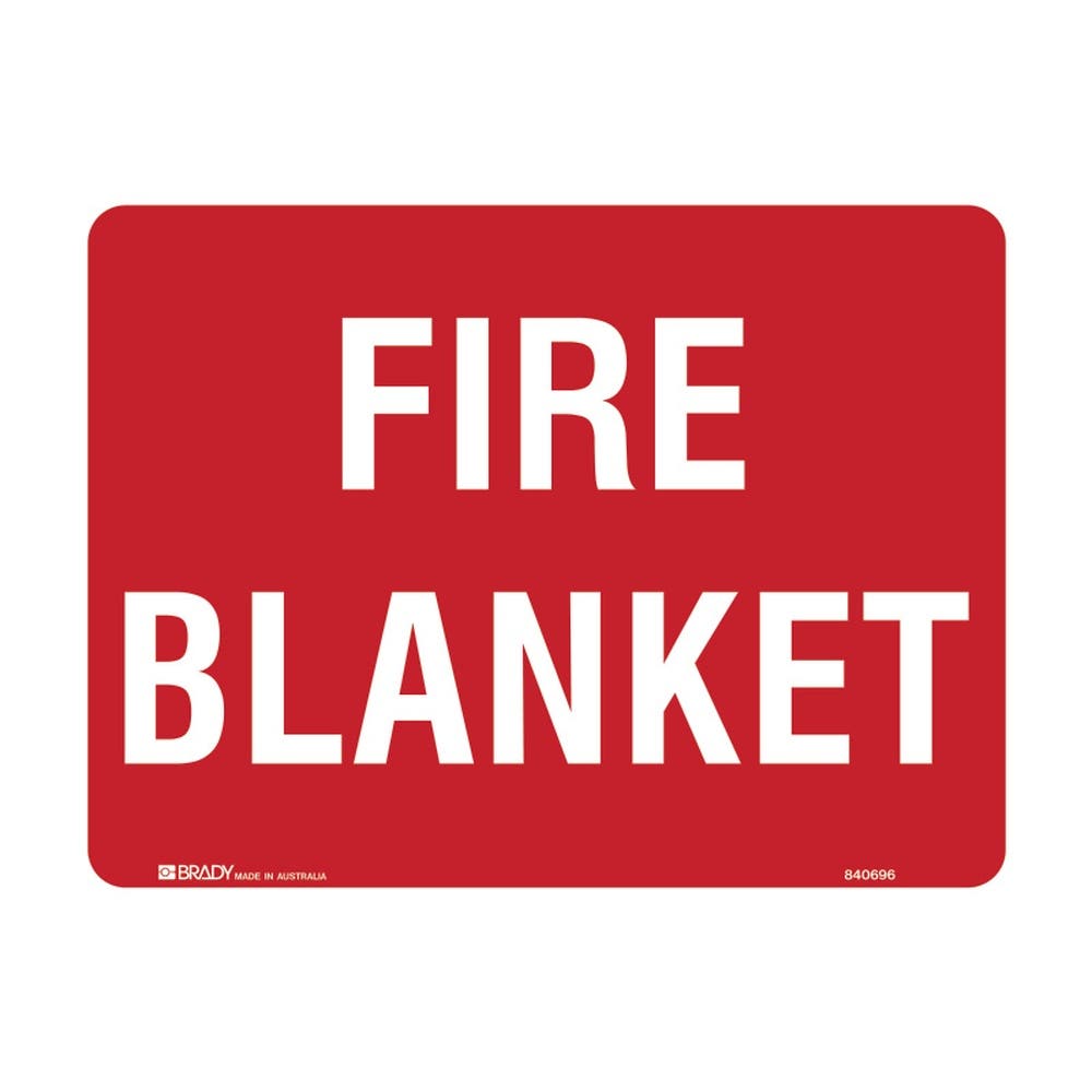 Safety Signs Fire Sign Fire Blanket 225 X 300 Poly 79901666 840696