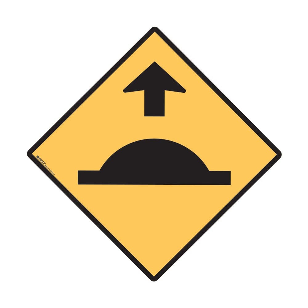 Site Maintenance Direc.Sign Speed Hump Ahead Symbol Mtl 79901732 834055