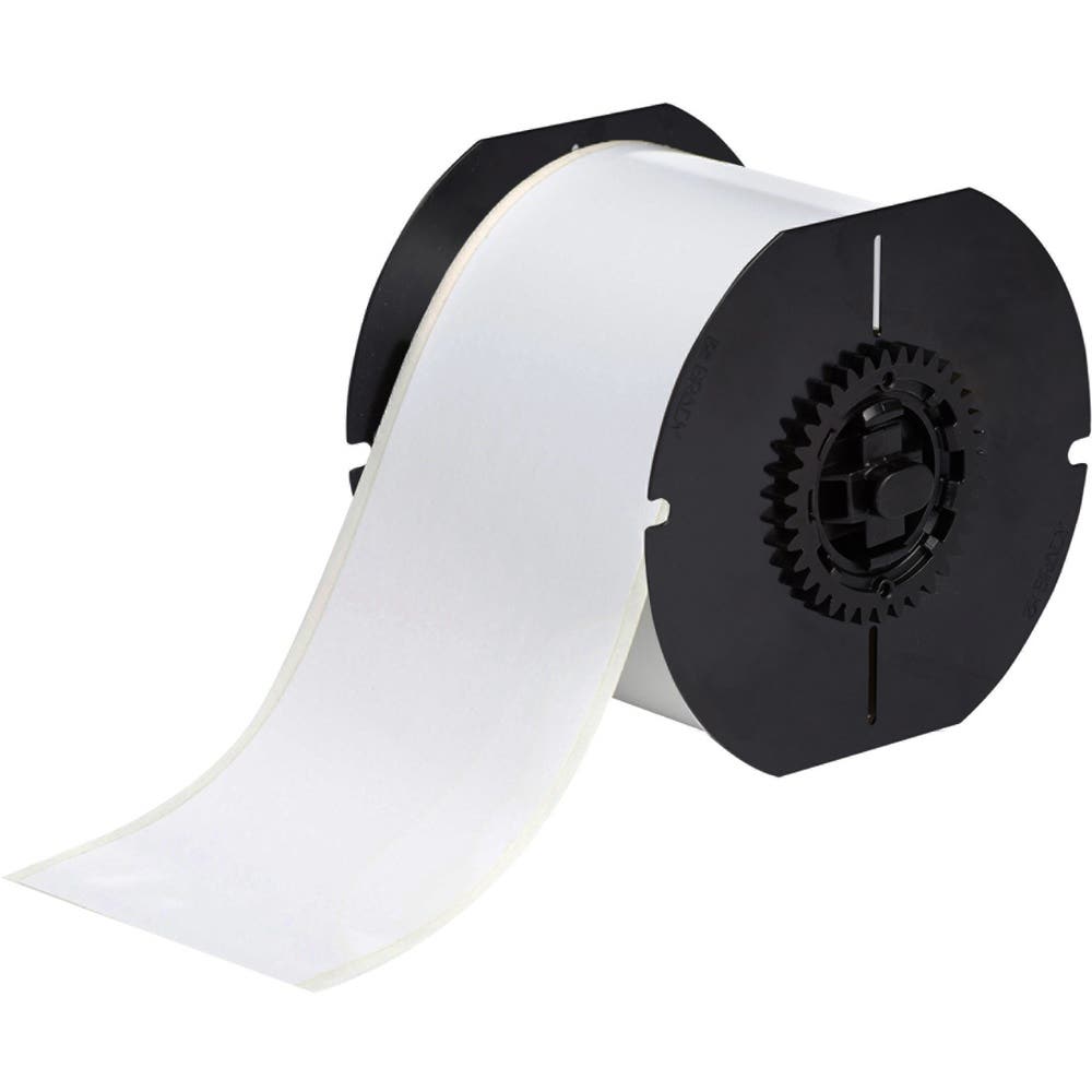 Tape Label Vinyl Indoor/Outdoor B-595 White 76mm X 30m B30 Series 79901757 142028