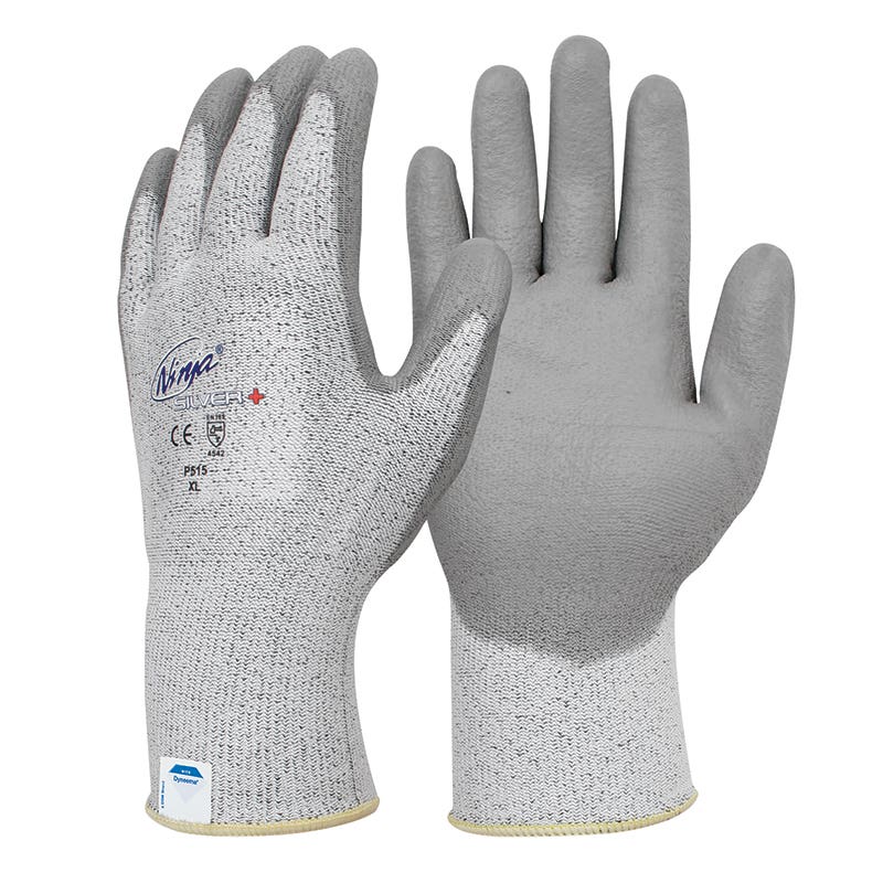 Glove Ninja Silver Plus S_193379_NISILVRC500000S