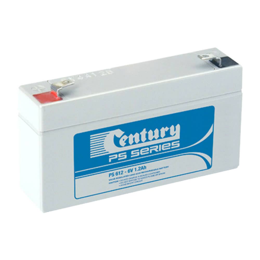 Battery Sealed Lead Acid 6V 1.2Ah PS612 Century 79903629 170016