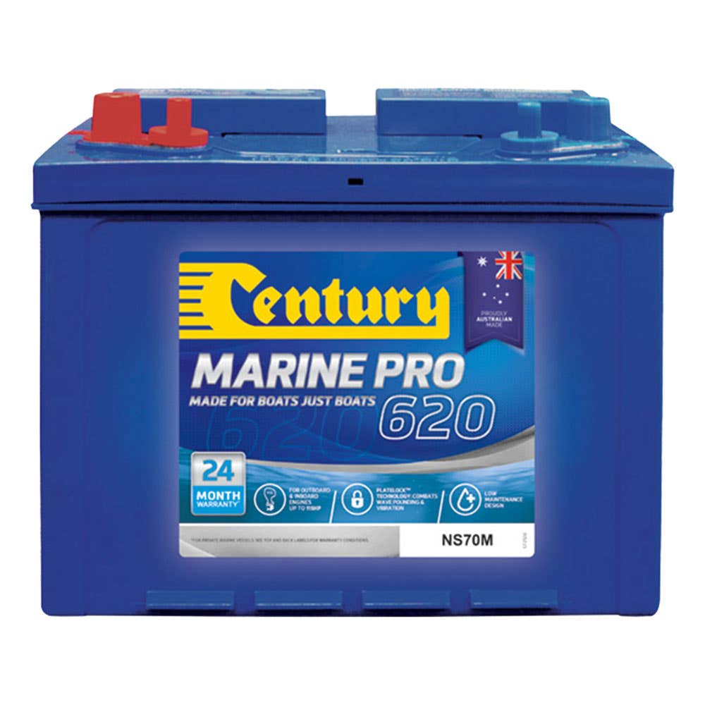 Battery Marine 12V 620CCA 155RC NS70M MarinePro620 Century 79903647 133101