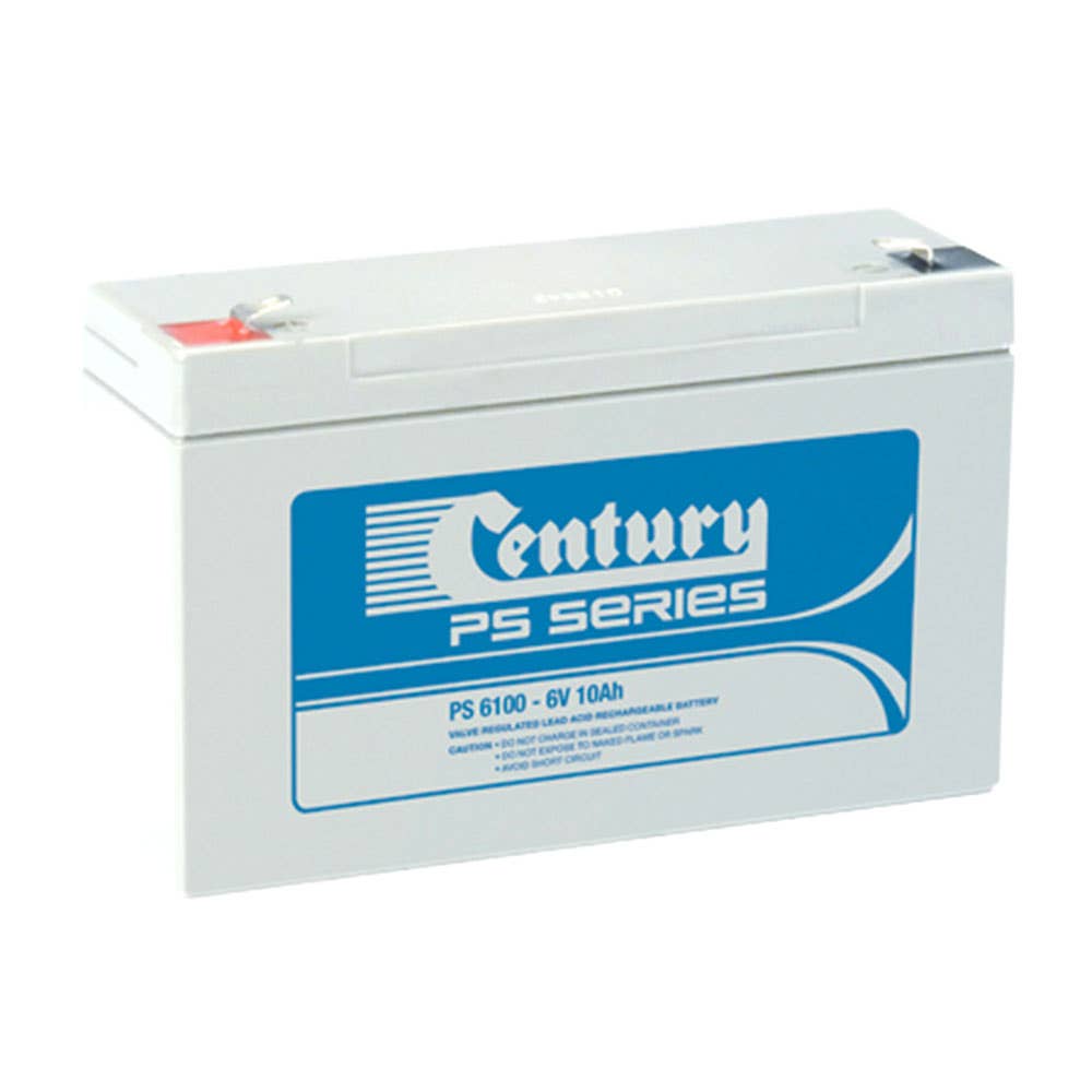 Battery Sealed Lead Acid 6V 10Ah PS6100 Century 79903665 170015
