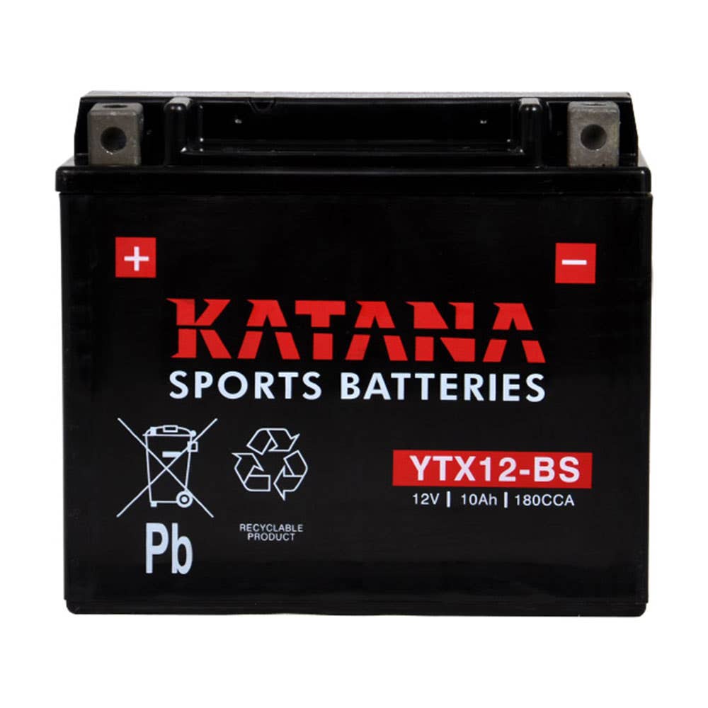 Battery Sport 10Ah Maintenance Free AGM YTX12BS Katana 79903679 156009