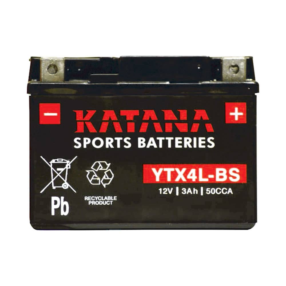 Battery Sport 3Ah Maintenance Free AGM YTX4LBS Katana 79903682 151003