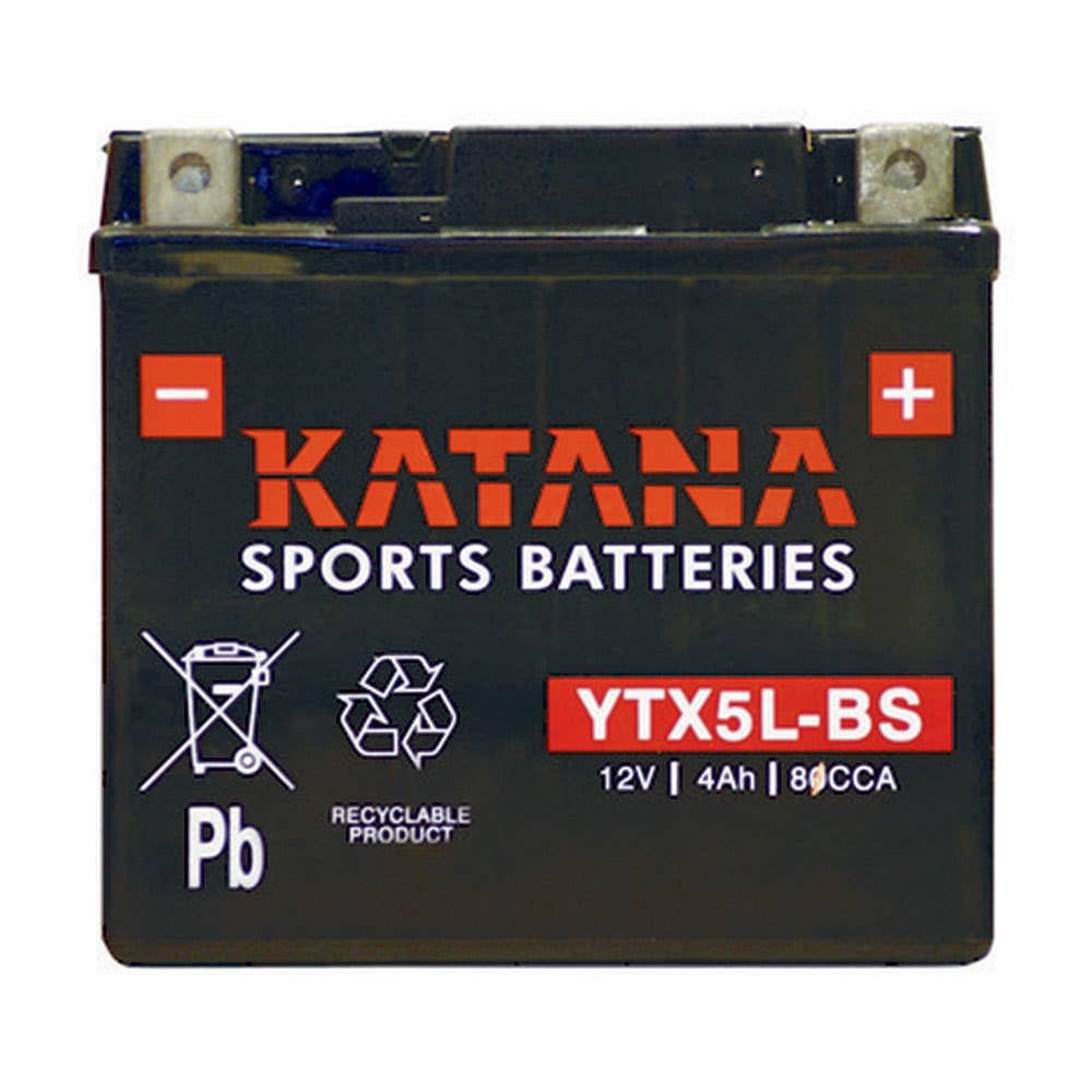Battery Sport 4Ah Maintenance Free AGM YTX5LBS Katana 79903683 156024