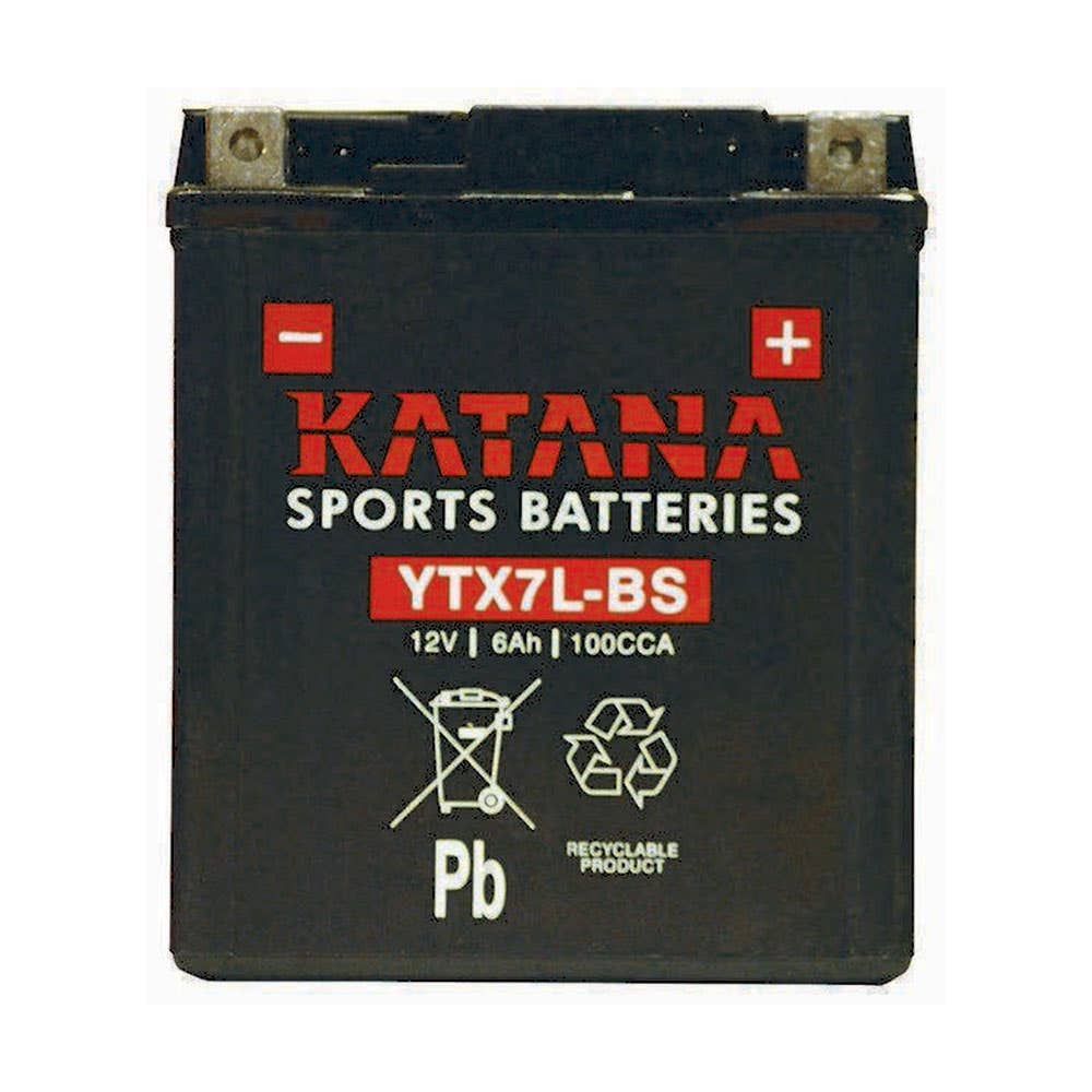 Battery Sport 6Ah Maintenance Free AGM YTX7LBS Katana 79903685 151008