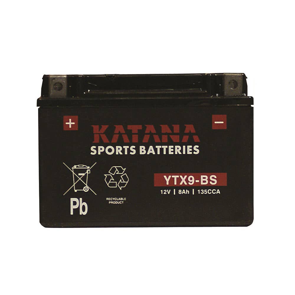 Battery Sport 8Ah Maintenance Free AGM YTX9BS Katana 79903686 151009