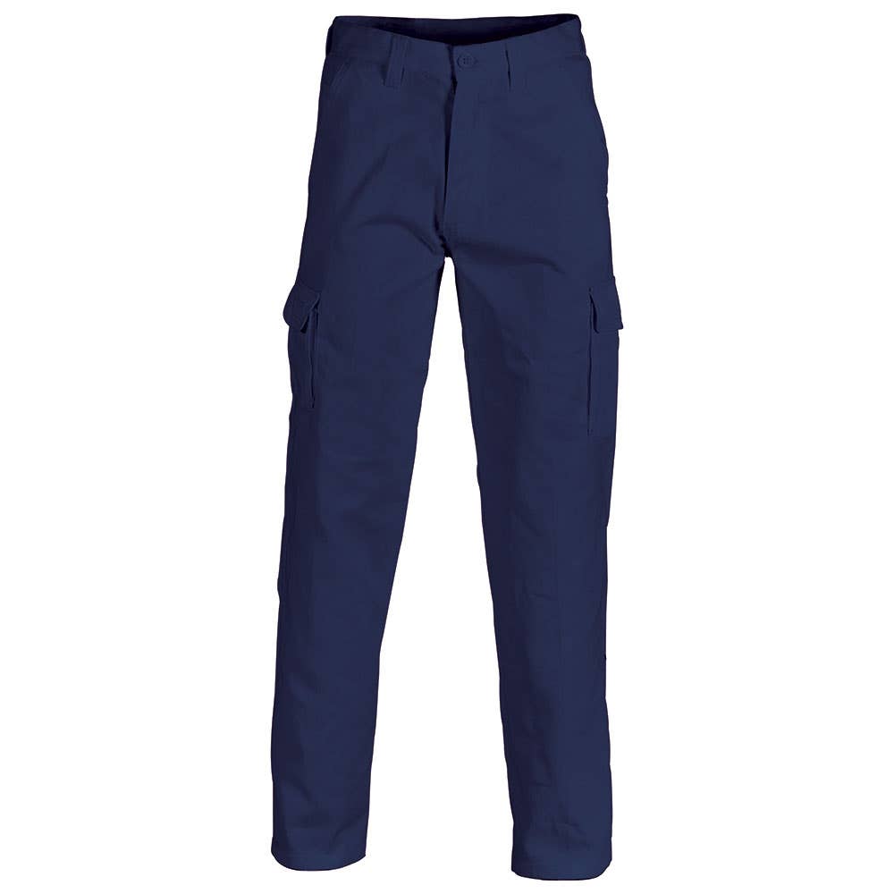 Pants Cargo 87R Navy 311gsm Cotton Drill 241049 3312-NAV-87R