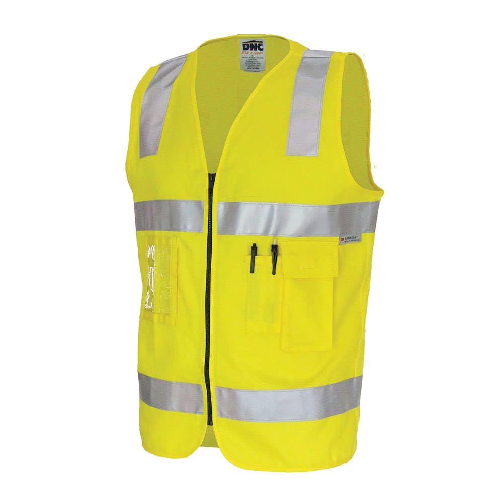 3809 Day/Night Taped Safety Vest 190gsm 3809