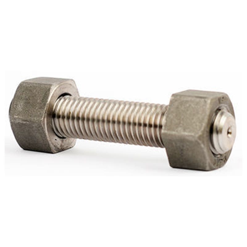 Studbolt + 2 Nuts High Tensile B7 Zinc Plated 5/8 X 3 1/2'' 79905142 SPB7ZC0620090/NP2HZC062