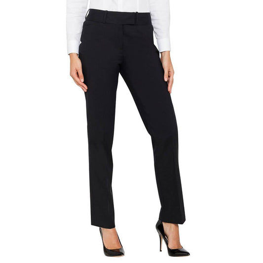 Pants Womens Polyester/Wool Classic Fit Black 20 Van Heusen 79906285 VCTWW08 BLK20