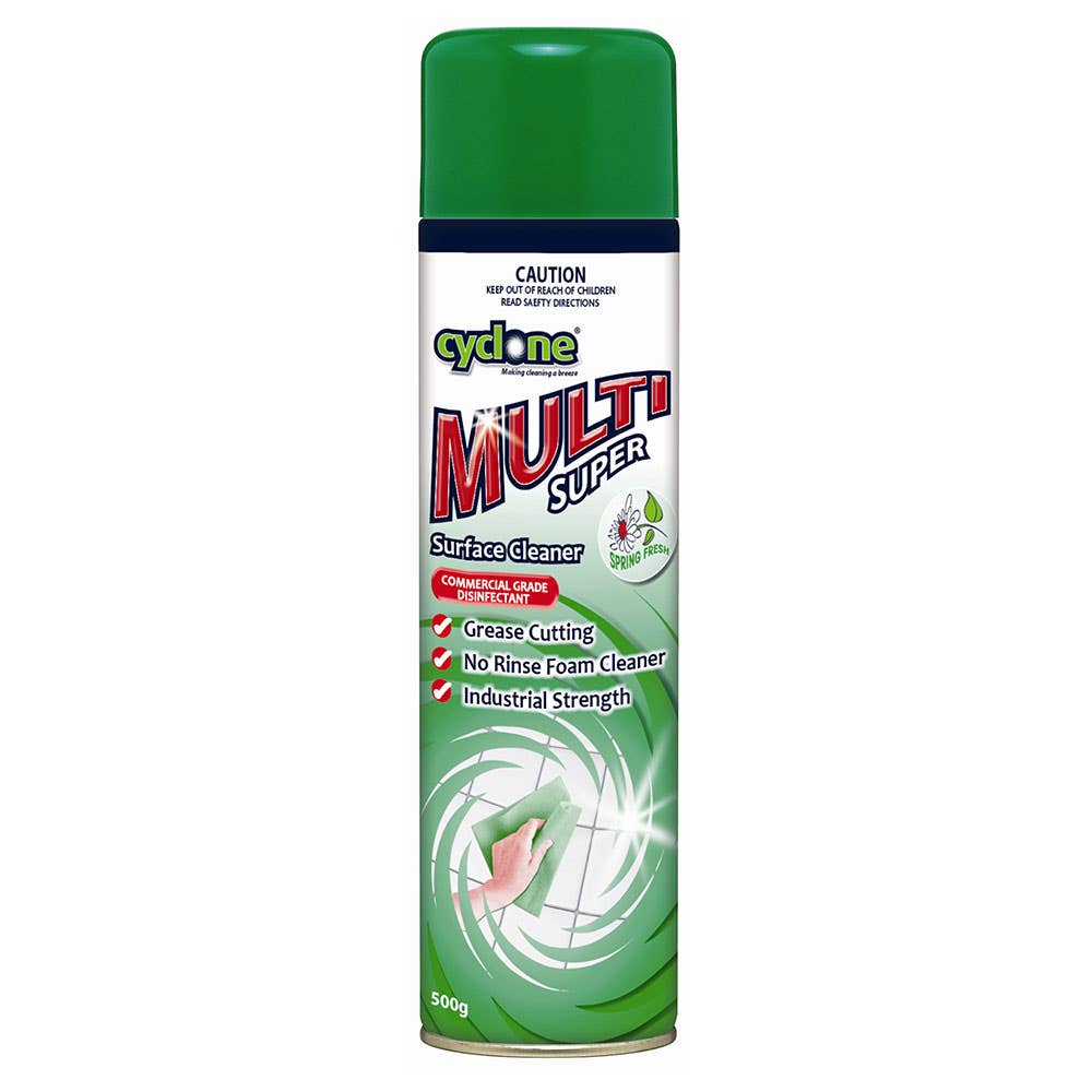 Surface Cleaner Multi Super Foaming Aerosol 500g Cyclone 79909360 5586080