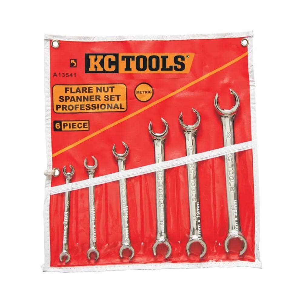 6 Pc 6 Point Spanner Set Flare Nut 6mm - 24mm_79909757_A13541