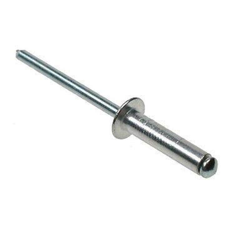 Rivet Aluminium Domed Stem Steel 3.2 X 4.8mm Grip 79900429 ABD4-3