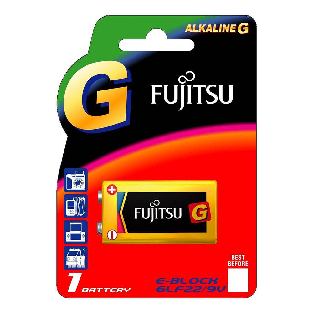 Fujitsu 9V Alkaline Battery Bp1_79911062_6LF22(1B)FU