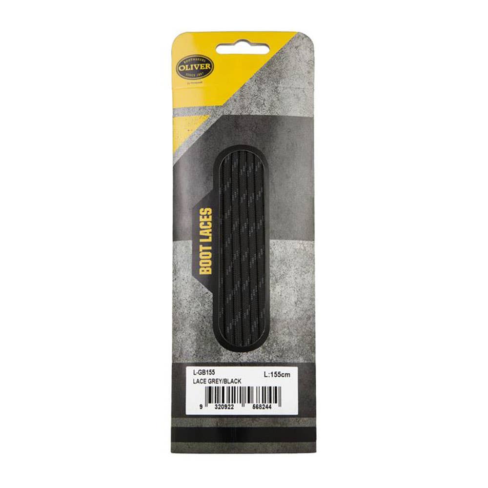 Laces For Oliver Boots Grey/Black 155cm 79911973 L-GB155