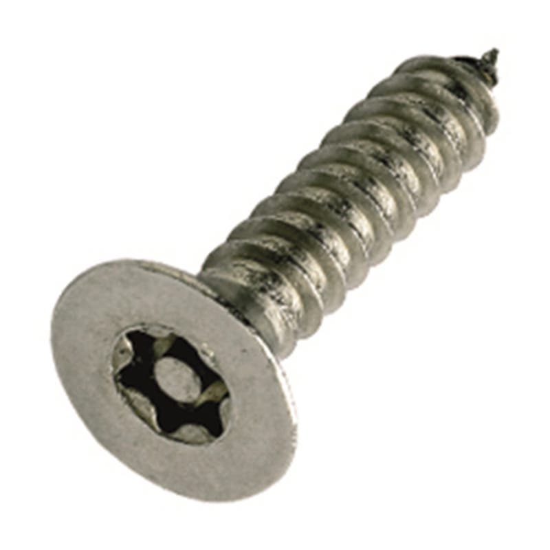 Screw Self Tapping Tamperproof Stainless Steel 6g X 1-1/4'' 79913245 RTCS6H