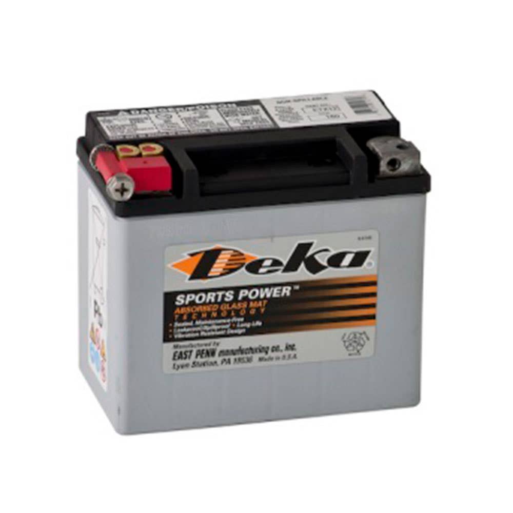 Battery AGM Sealed Maintenance Free Sports Power ETX12 Deka 79913762 ETX12