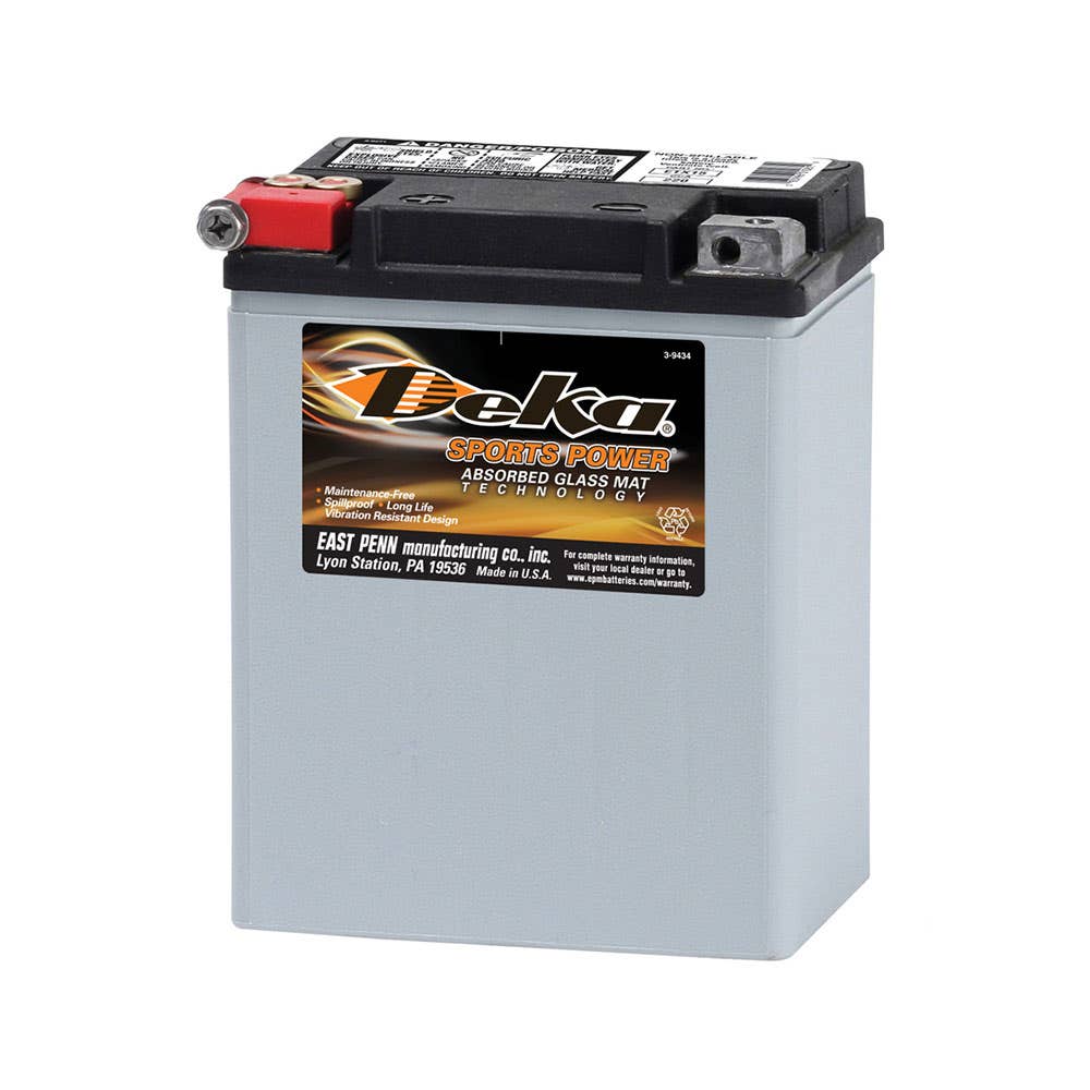 Battery AGM Sealed Maintenance Free Sports Power ETX15 Deka 79913764 ETX15