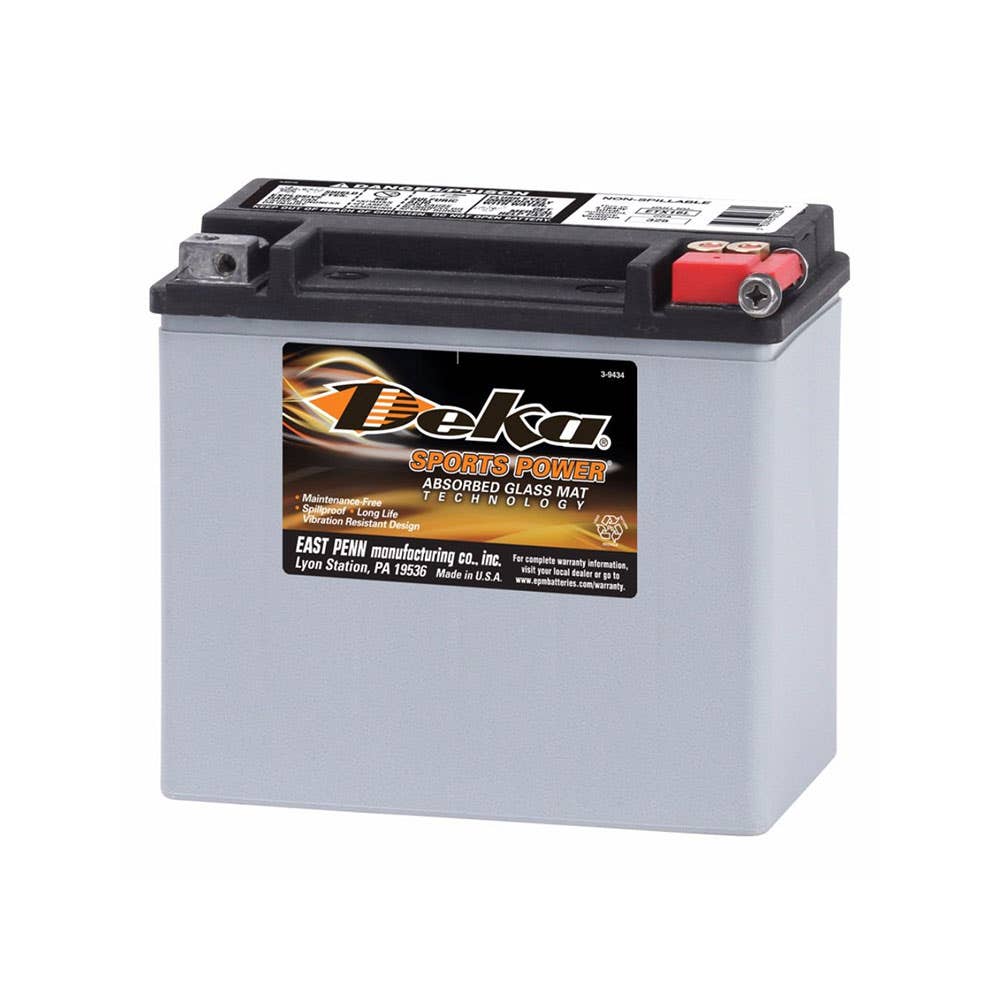 Battery AGM Sealed Maintenance Free Sports Power ETX16L Deka 79913766 ETX16L