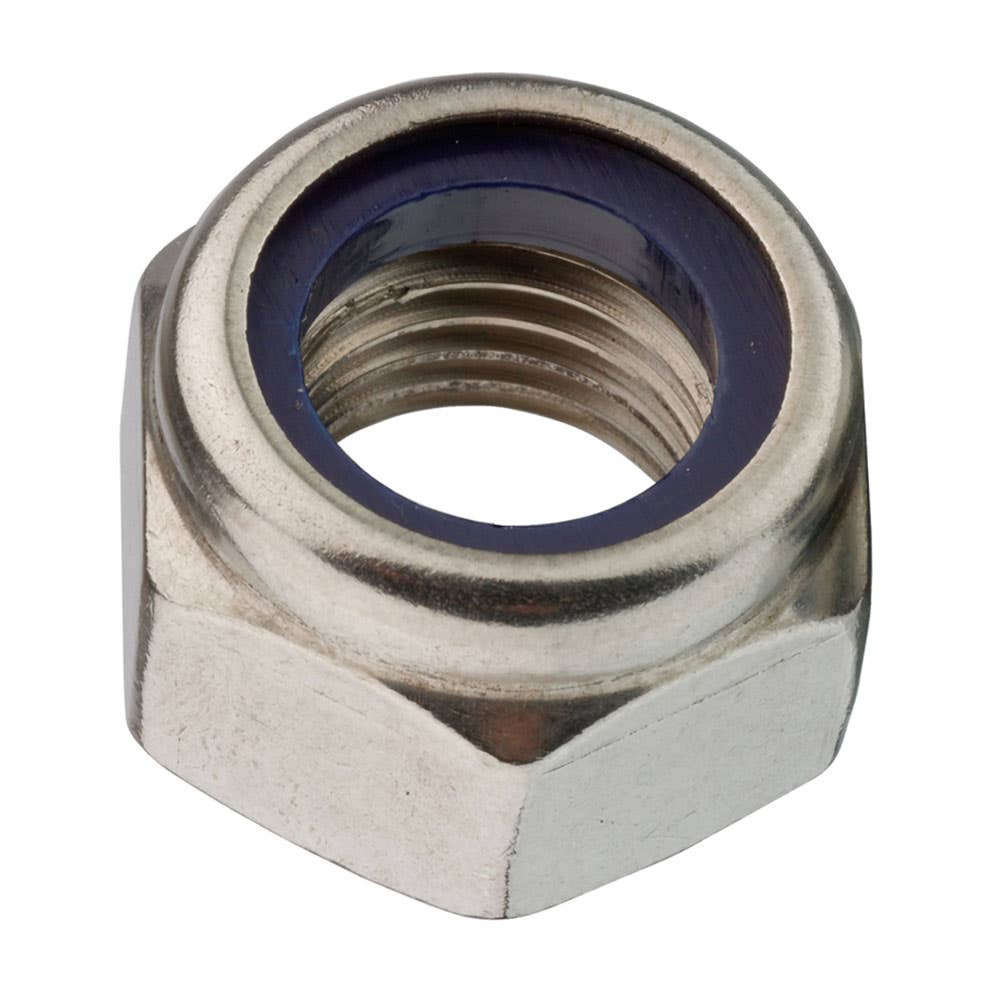 Nut Hex Nyloc Insert Coarse 304 Stainless Steel 0.45P 2.5mm 79915472 NN04PCM025
