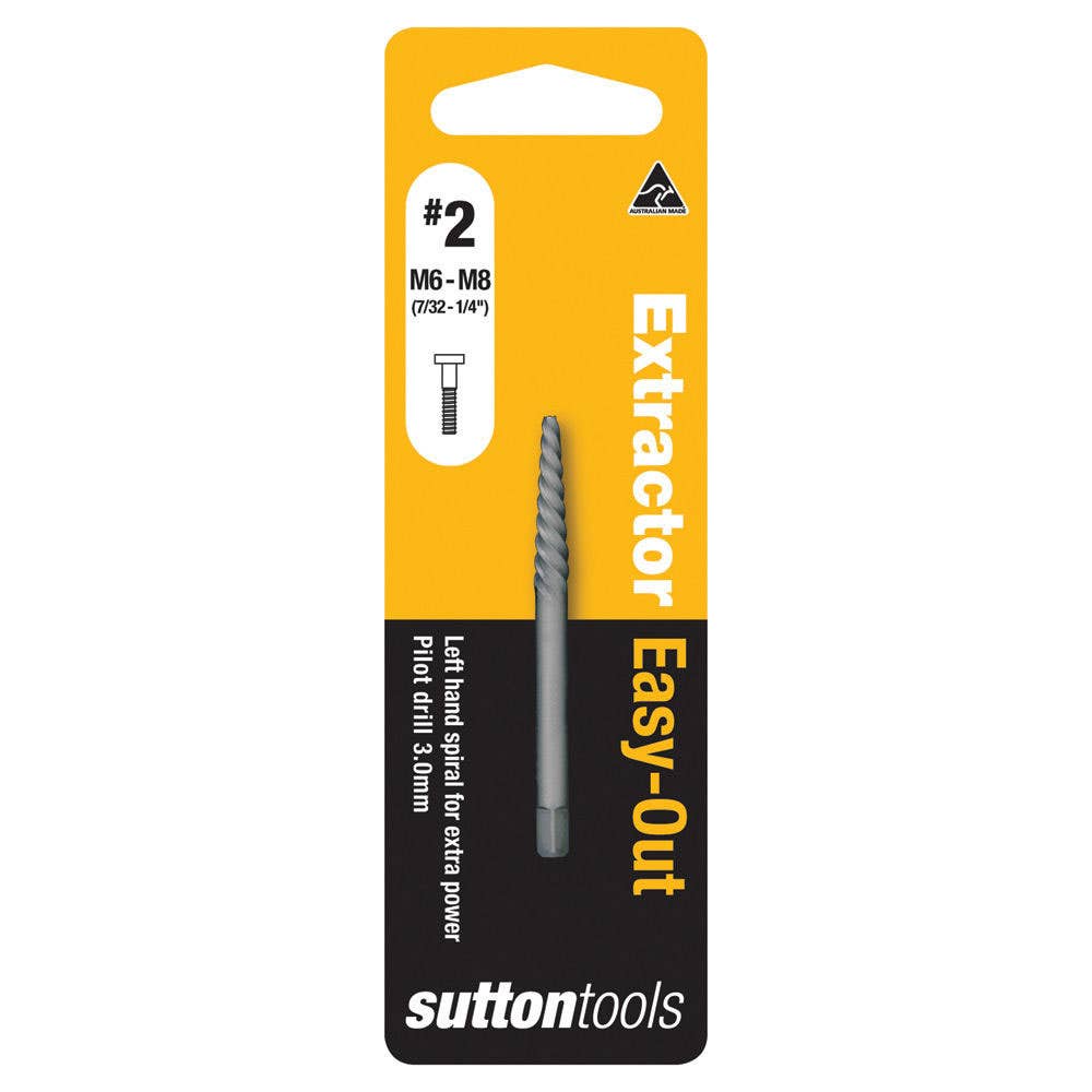Screw Extractor M600 No.2 Carded Range 5.5 To 6.5mm 79917195 M6000002