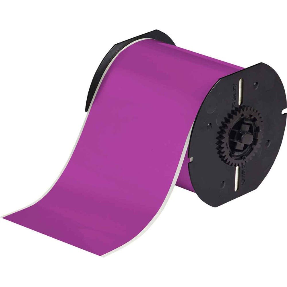 Tape Label Vinyl Indoor/Outdoor B-595 Purple 100mm X 30m B30 Series 79922029 142019