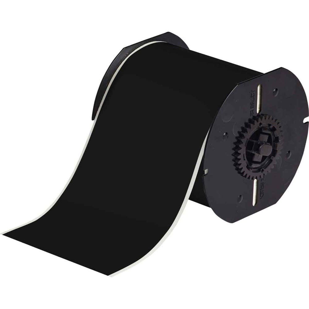 Tape Label Vinyl Indoor/Outdoor B-595 Black 100mm X 30m B30 Series 79922031 141987