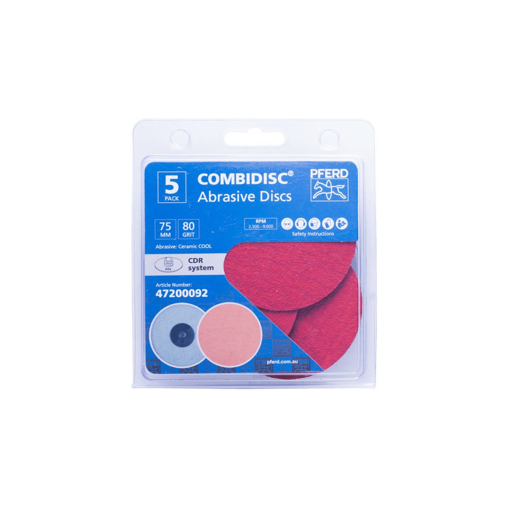 POS COMBIDISC ceramic oxide grain abrasive disc CDR dia. 75 mm CO80_40108468_47200092