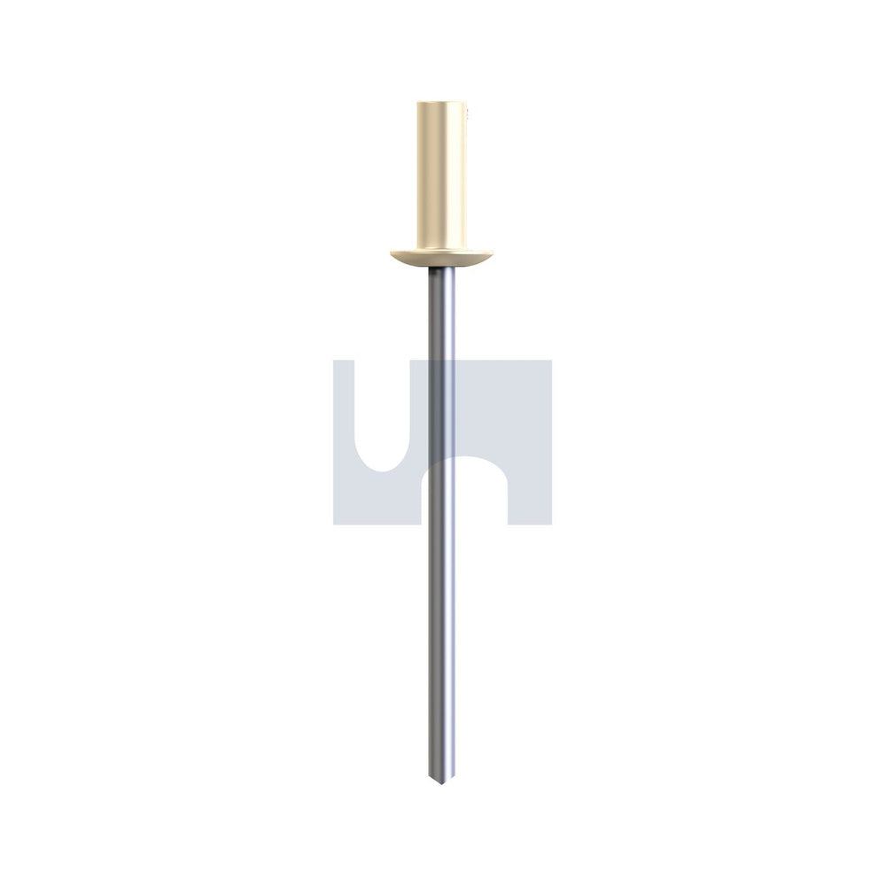 Rivet Dome Hd Sealed Classic Cream 73Ta Aluminium/Steel Phos #54 Pk 1000_40093975_RCC73TAP504
