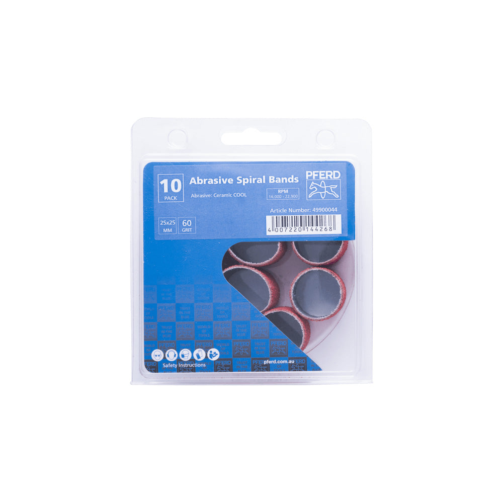 POS ceramic oxide grain abrasive spiral band GSB cylindr 25x25mm CO-COOL60_40108516_49900044