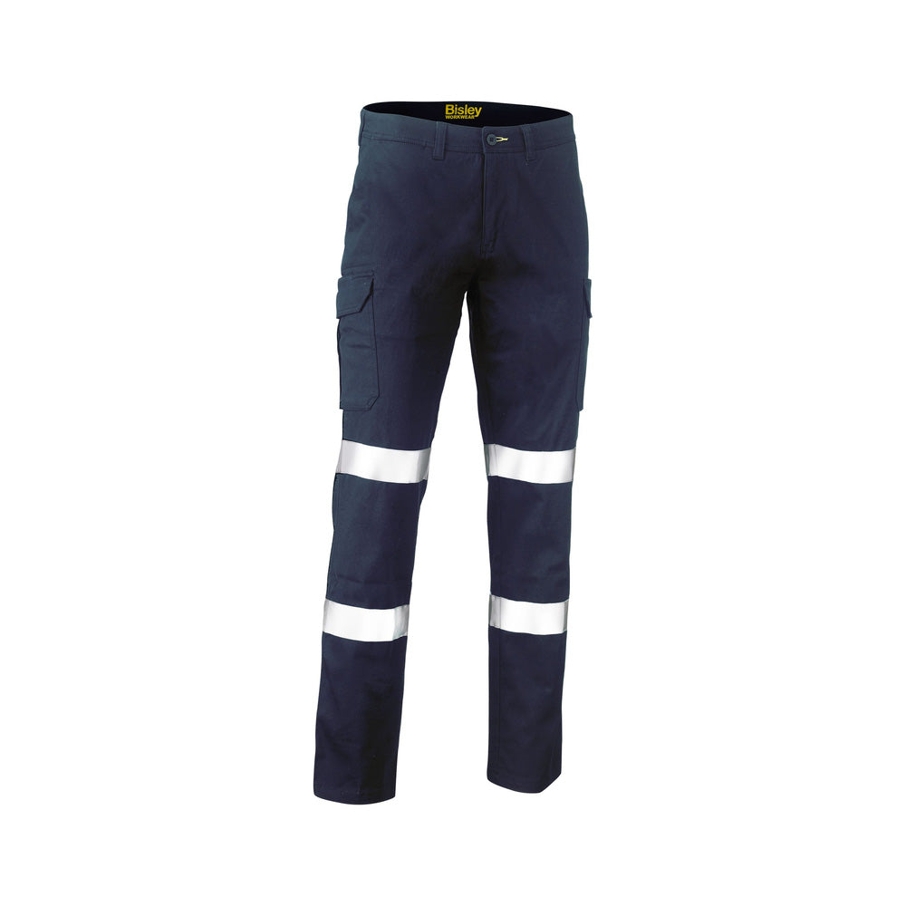 Pants Taped Stretch Cotton Drill Cargo Bisley 84L Navy BPC6008T_40017808_BPC6008T_BPCTL84