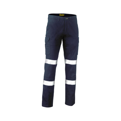 Pants Taped Stretch Cotton Drill Cargo Bisley 84L Navy BPC6008T_40017808_BPC6008T_BPCTL84