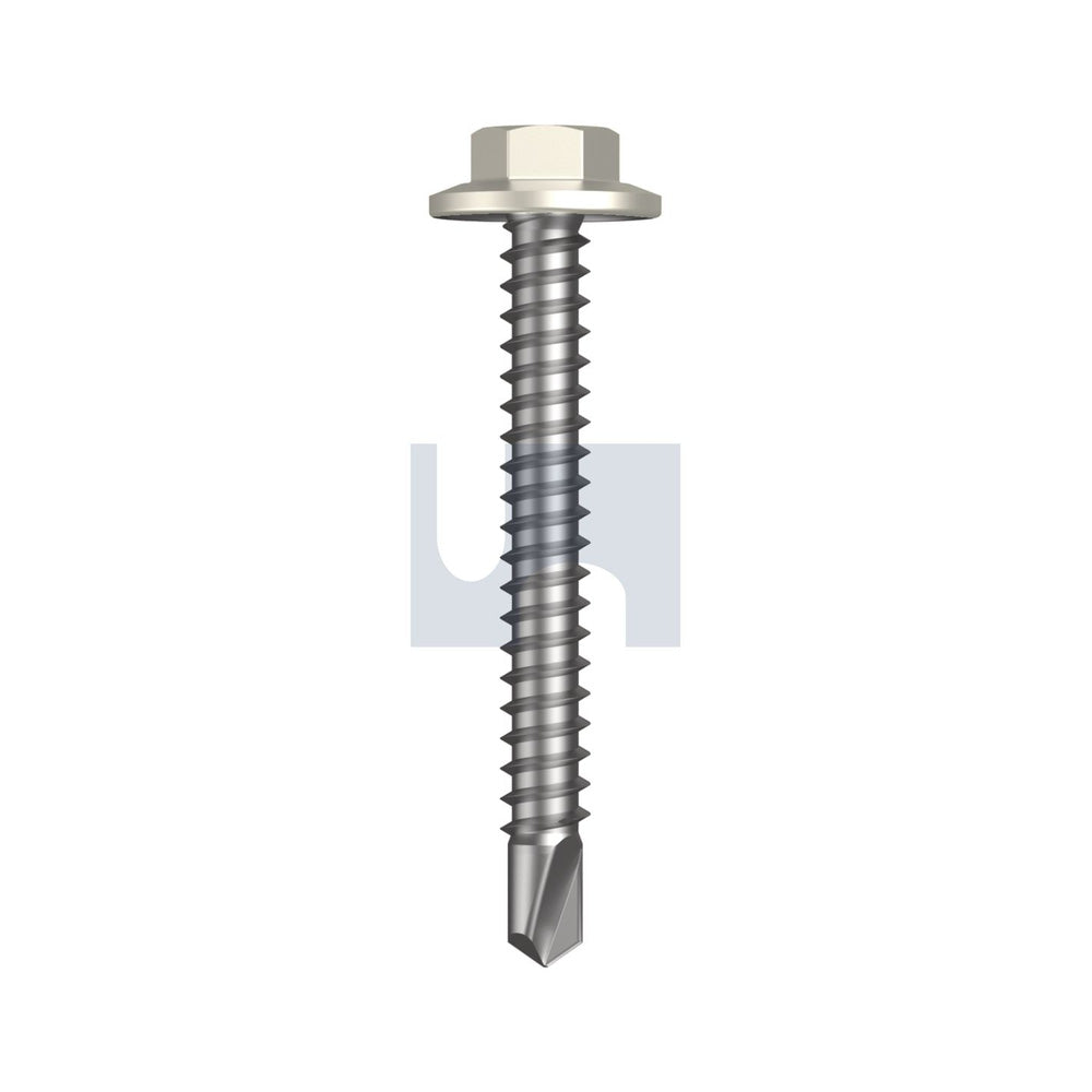 Metal Sds Flg Hex Hd Surfmist (Titania) -Cl4 As3566 #12-14 45 - Pk 1000_40095762_TSMM4FH1214045
