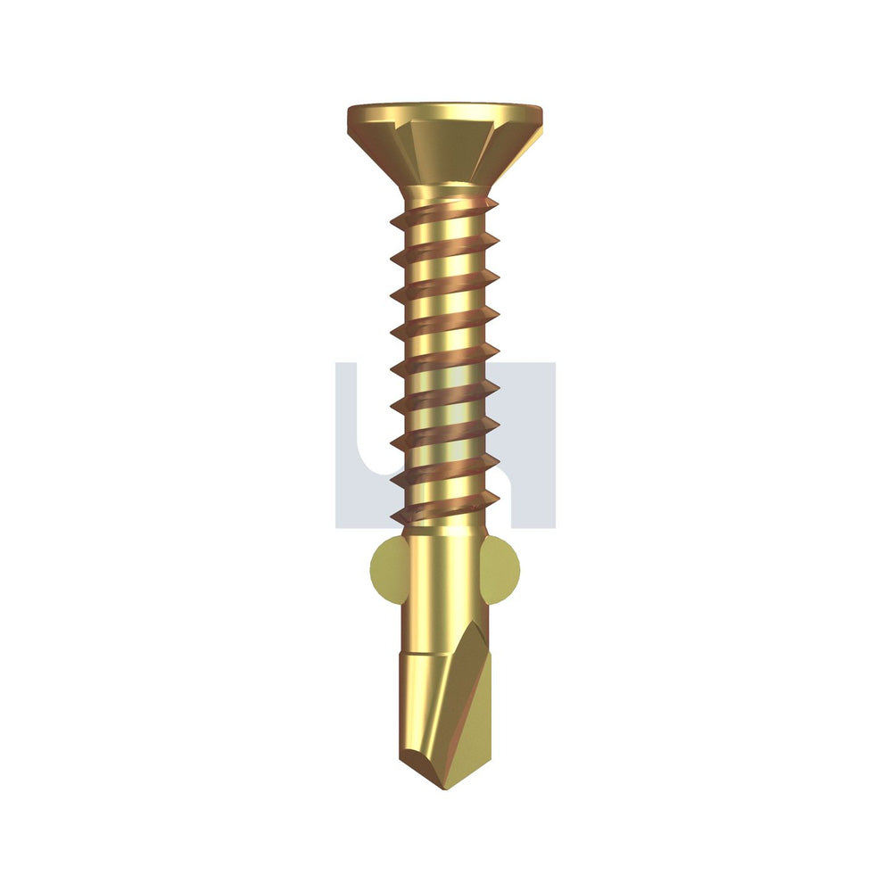 Metal Wings CSK Zinc Yellow Pass As3566 Square Drive #10-16 30 - Pk 500_40098942_FST9PGYRQ1016030