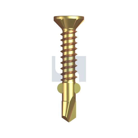 Metal Wings CSK Zinc Yellow Pass As3566 Square Drive #10-16 30 - Pk 500_40098942_FST9PGYRQ1016030