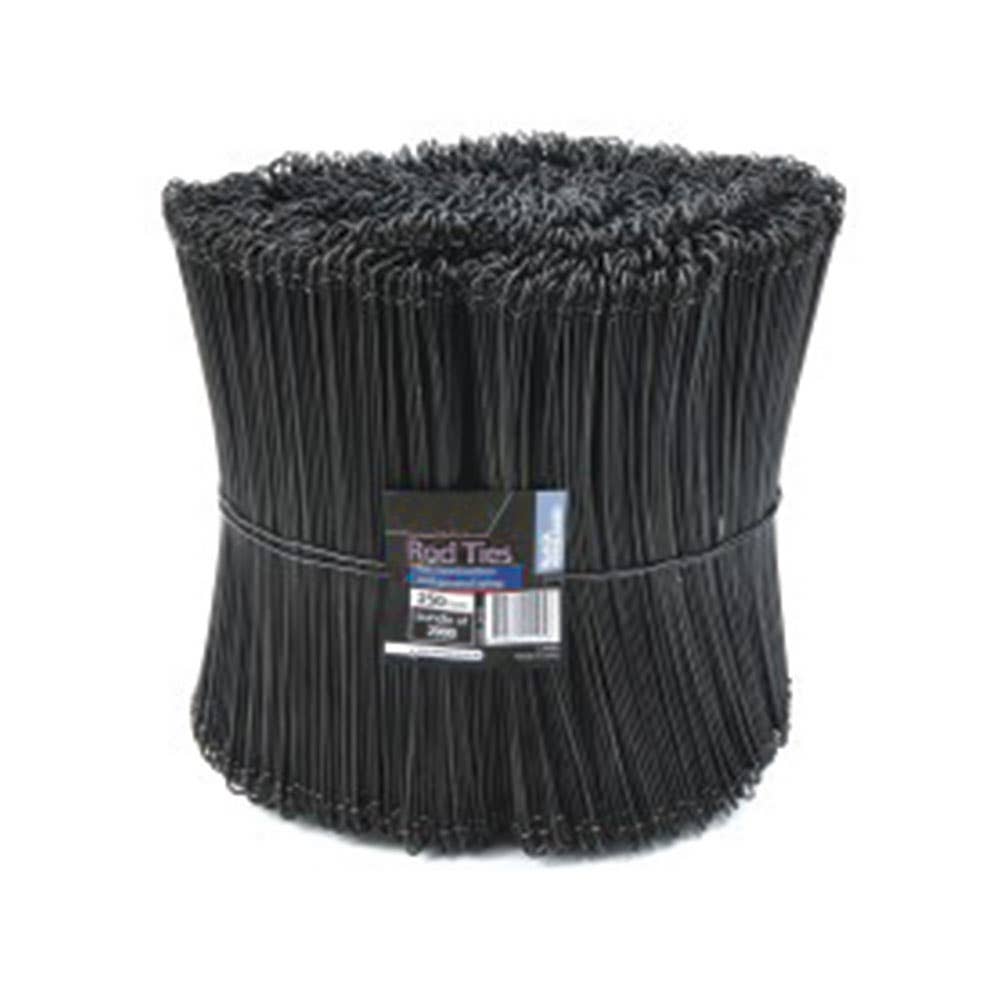 Tie Wire Black Steel Short Length 150mm 8030002 24103