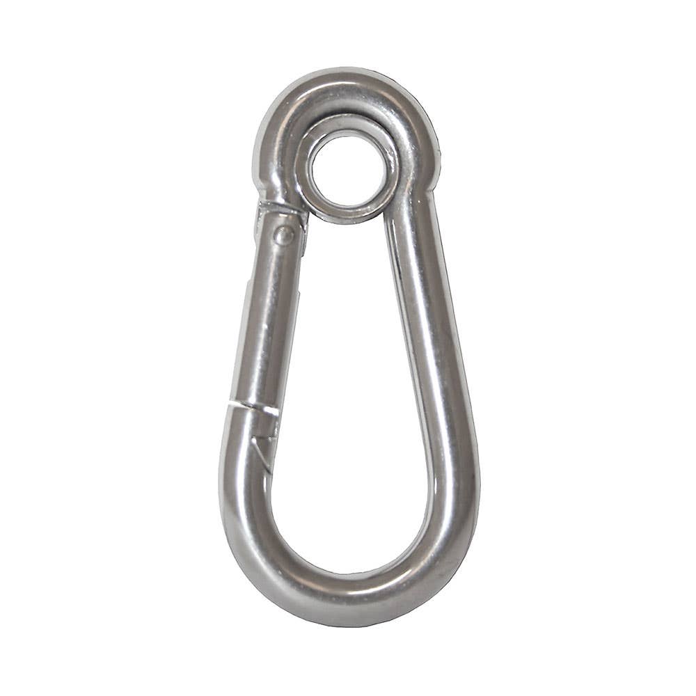 Snap Hook With Eye Stainless Steel 70mm 80500809 HHK16SE-08