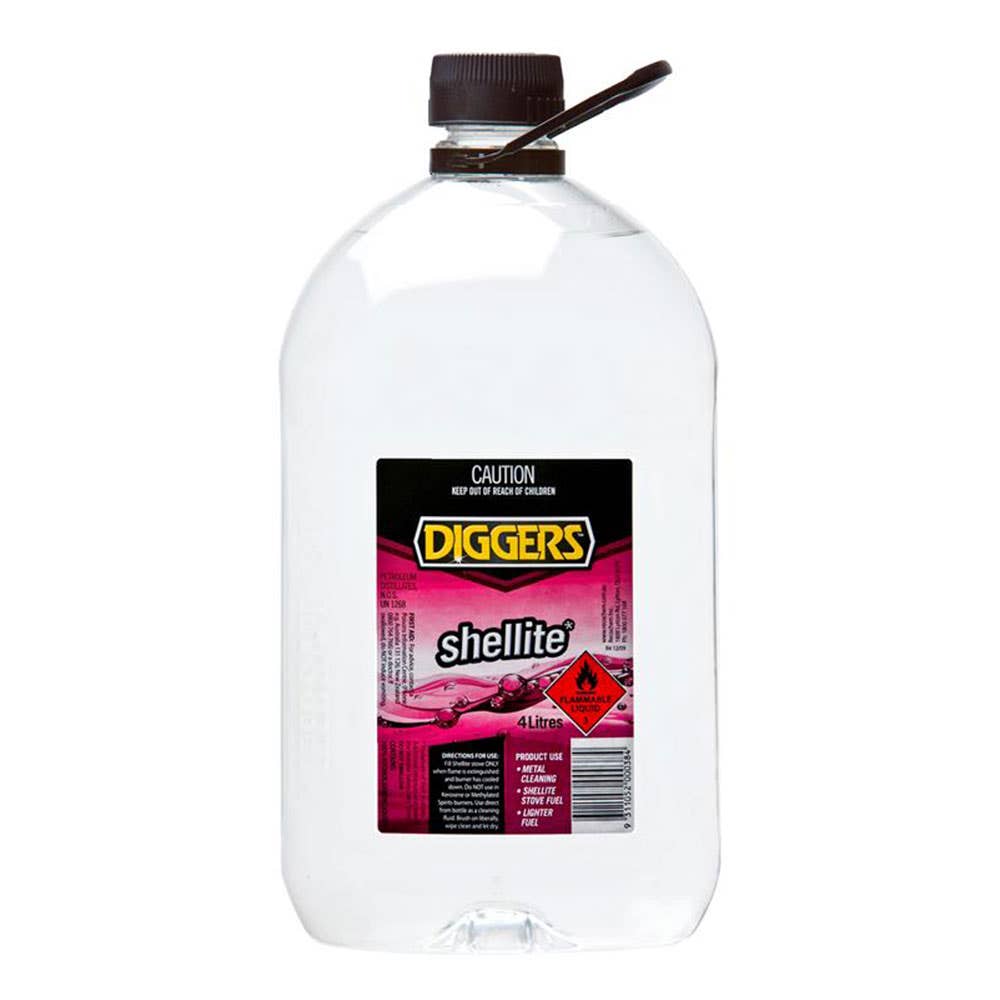 Lighter Fuel Shellite 4L Diggers 80501206 16225-4DIG