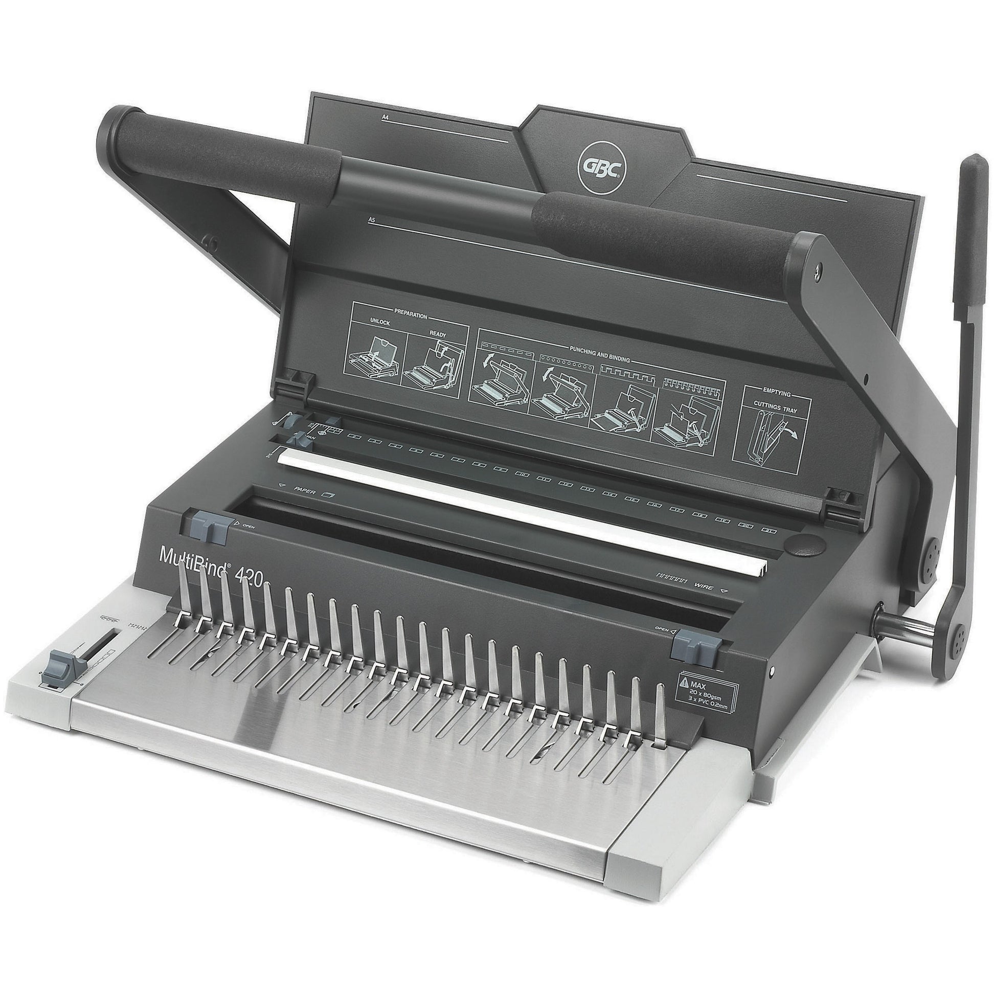 Gbc Binding Machine 420 Multibind Comb/Wire_805037500_BMM420