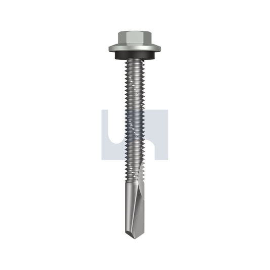 S500 Sds Hex Hd + Wash Shale Grey -Cl4 #12-24 50 - Pk 1000_40098517_TSG54SH1224050