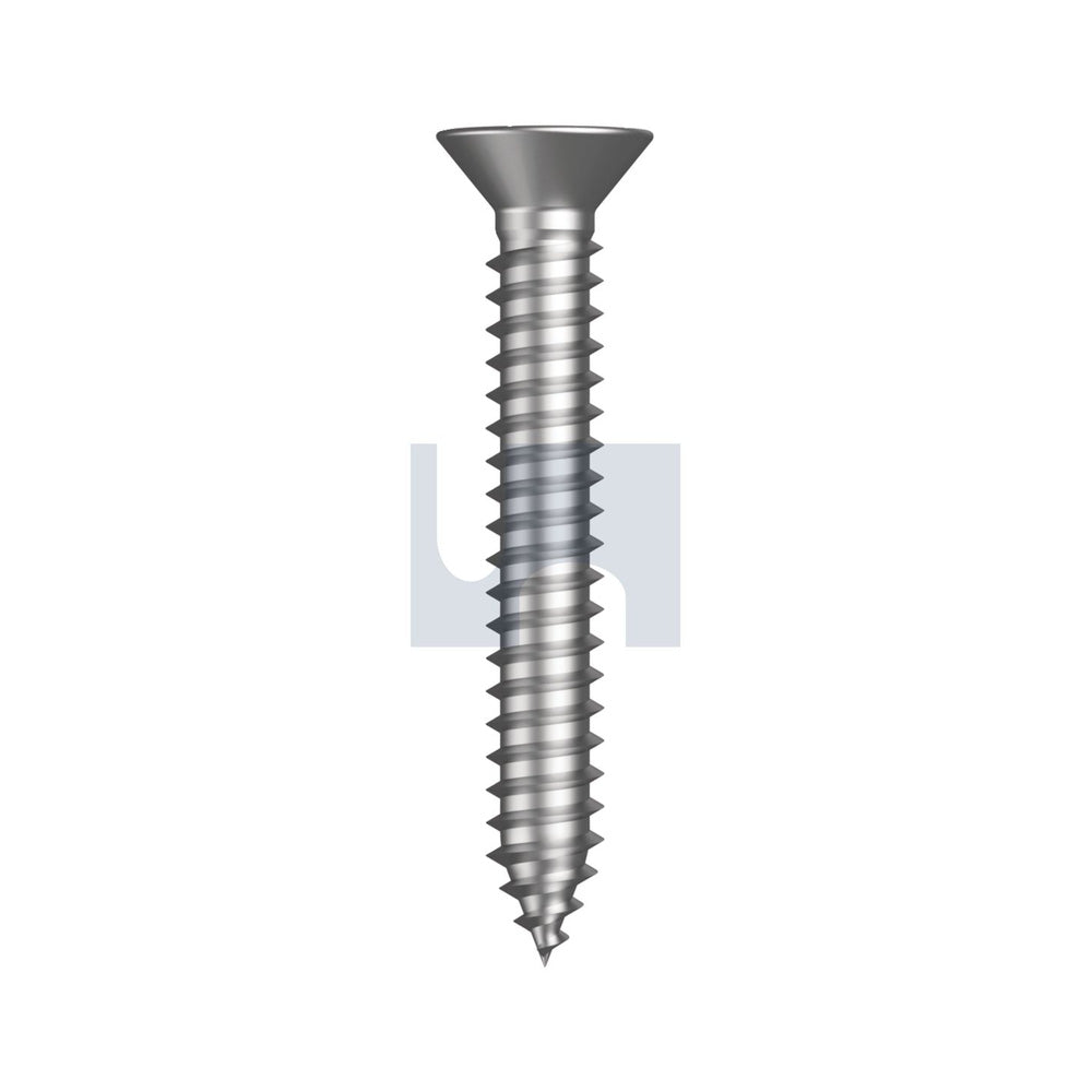 Self-Tapper Csk Square 304 Stainless Ansi B18.6.3/A2 #10 2 - Pk 100_40101179_T04SSCQ1016200