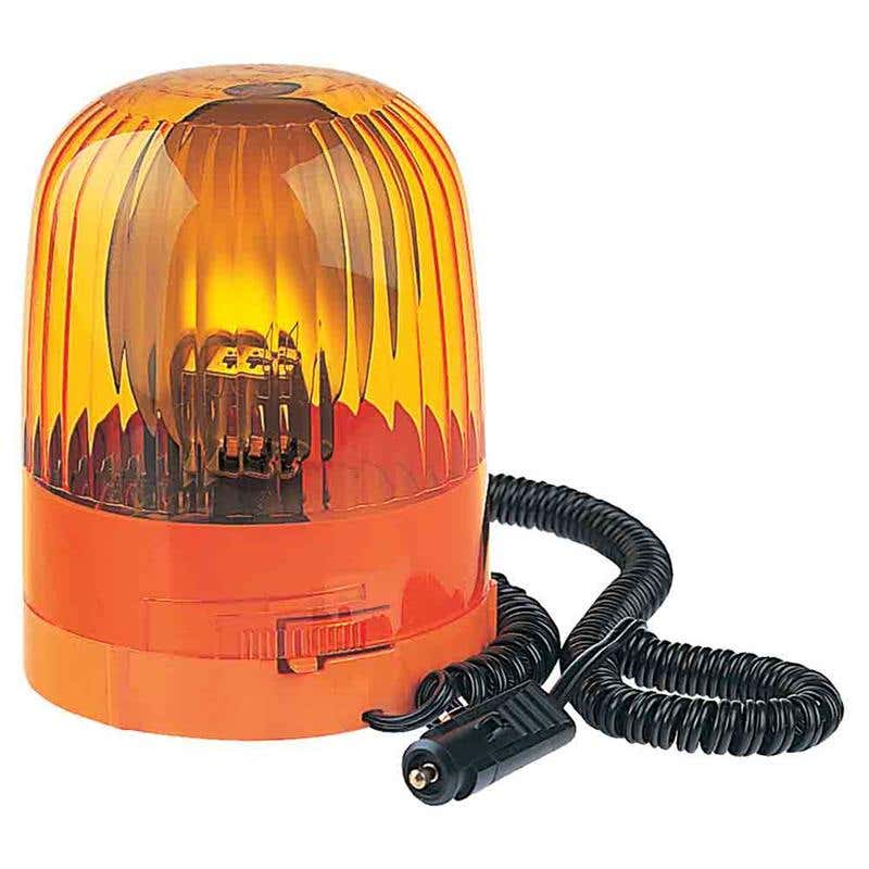 Beacon 12V Amber Emergency KL Ranger Rotating Magnetic 137 x 172mm Hella 81002575 1792